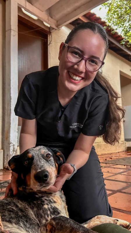 Dra. Maria Alice, médica veterinária
